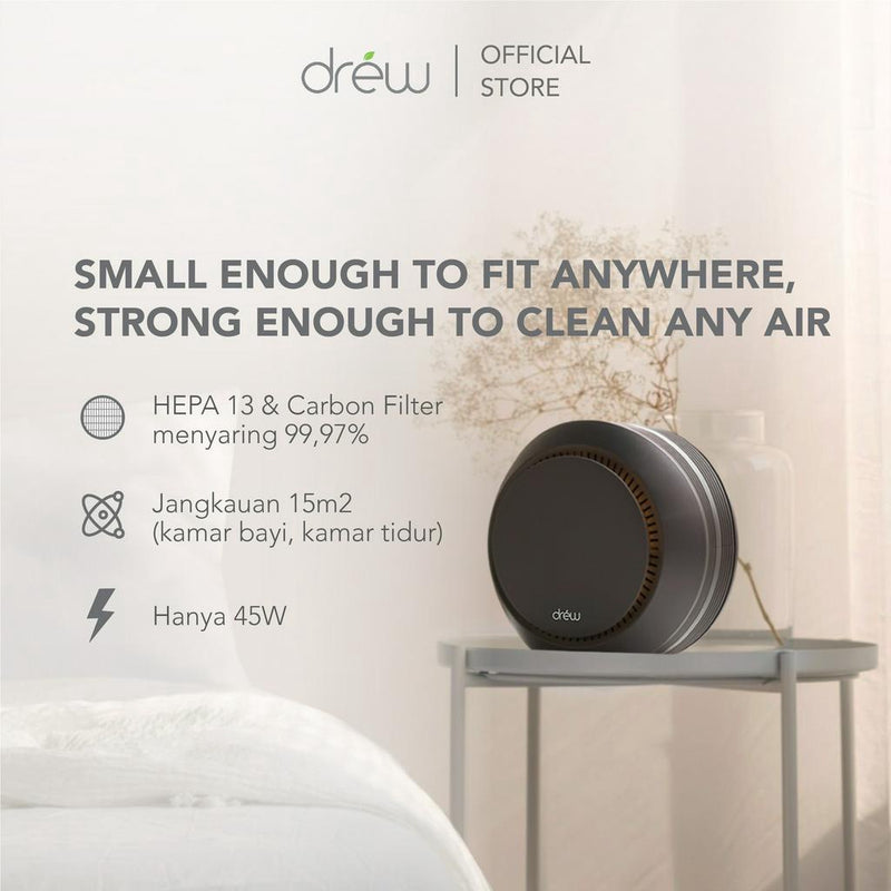 Drew Air Purifier - Pembersih Udara - Healthy Living Package