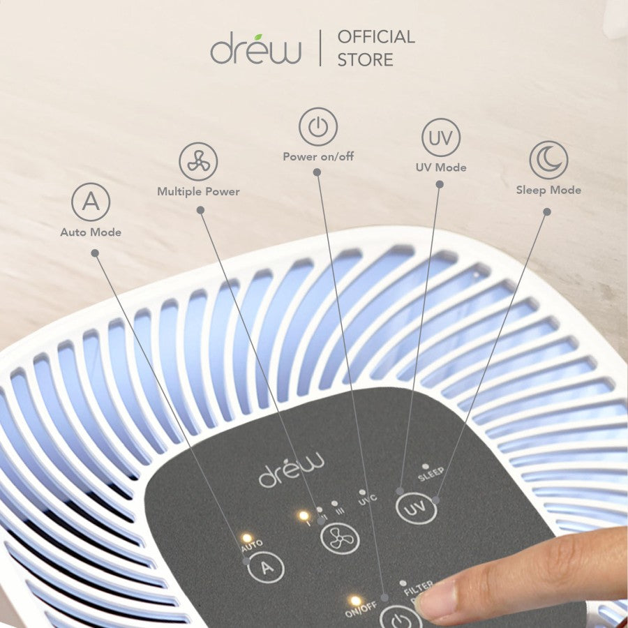 DREW Air Purifier - Pembersih Udara - Easy Breathe Well Package