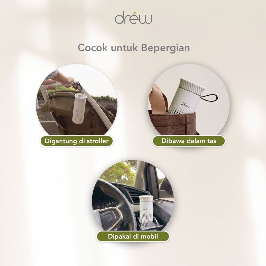 DREW Air Purifier - Pembersih Udara - Easy Breathe Well Package