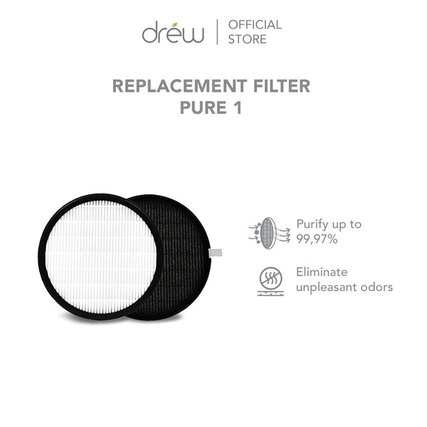 DREW HEPA Replacement Filter PURE 1 DREW Care