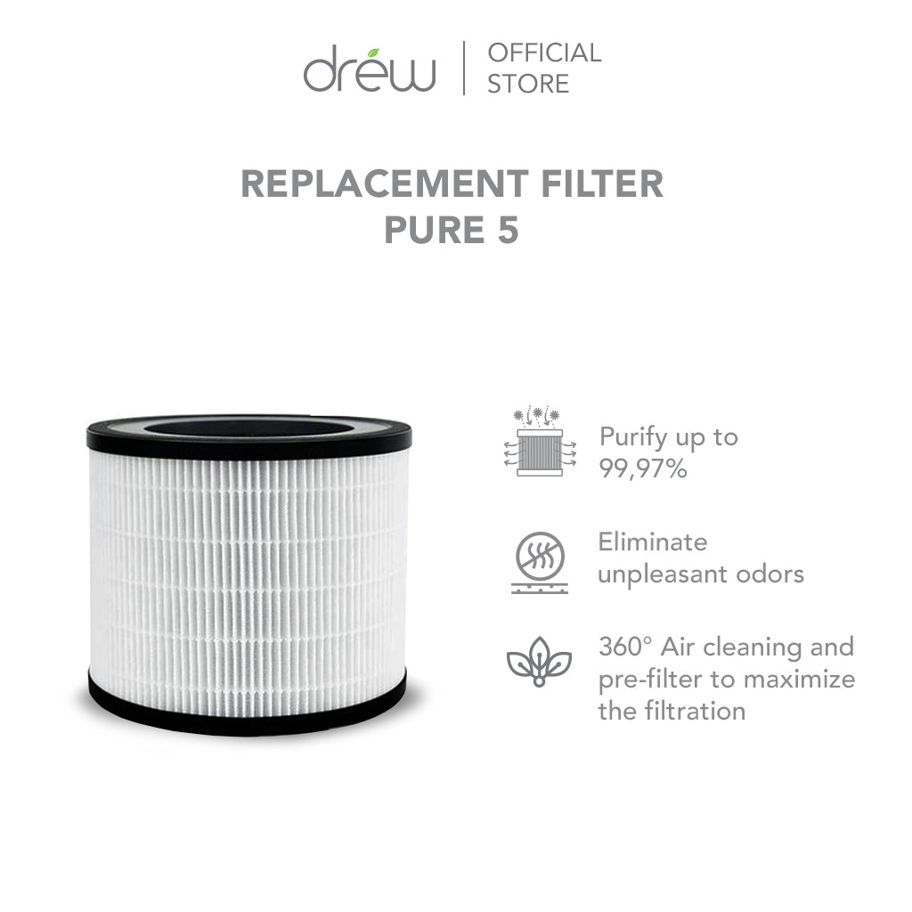 DREW HEPA Replacement Filter - PURE 5