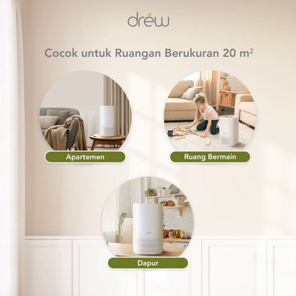 DREW Air Purifier - Pembersih Udara - Healthy Home Package