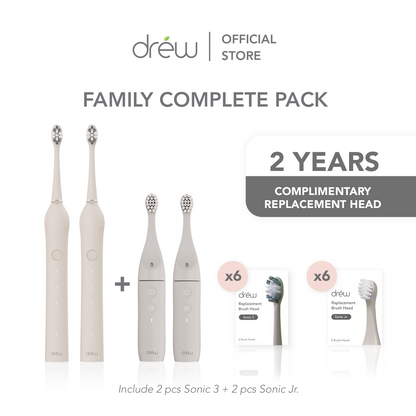 DREW SONIC - FAMILY COMPLETE PACKAGE - GREY