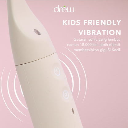 DREW Sonic - Junior Pack - Electric Toothbrush - Sikat Gigi Elektrik Anak
