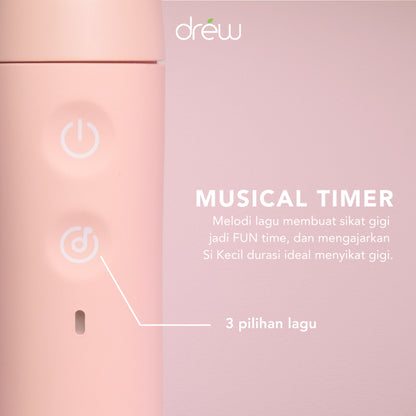DREW Sonic - Junior Pack - Electric Toothbrush - Sikat Gigi Elektrik Anak