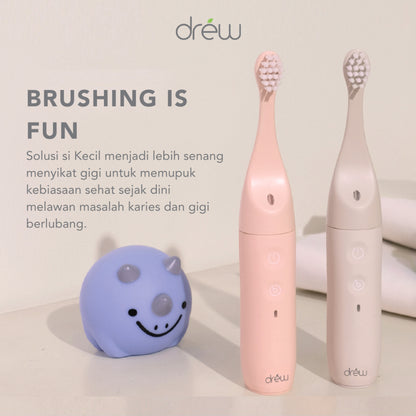 DREW Sonic - Junior Pack - Electric Toothbrush - Sikat Gigi Elektrik Anak