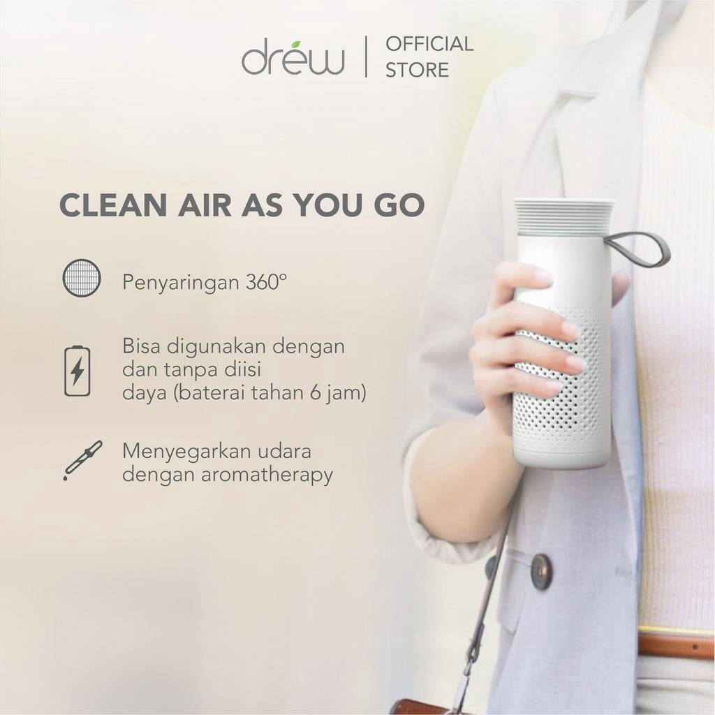 DREW Air Purifier - Pembersih Udara - Healthy Everywhere Package