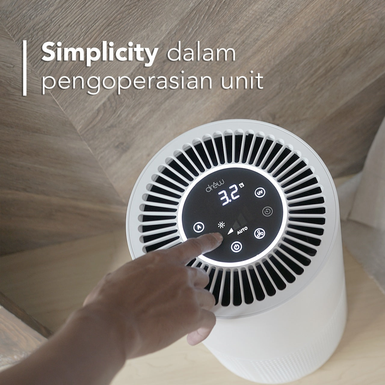 DREW Air Purifier - Pembersih Udara - Healthy Home Package